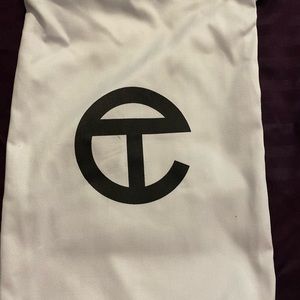 Burgundy Telfar bag (small)